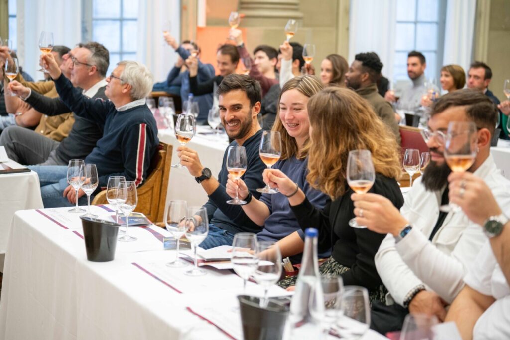 Dégustation de Champagne lors de Bordeaux Tasting