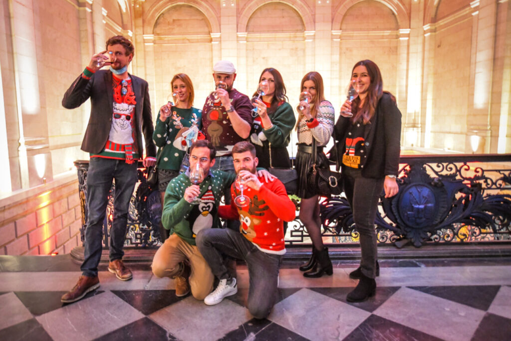 Pull de Noël à Bordeaux Tasting