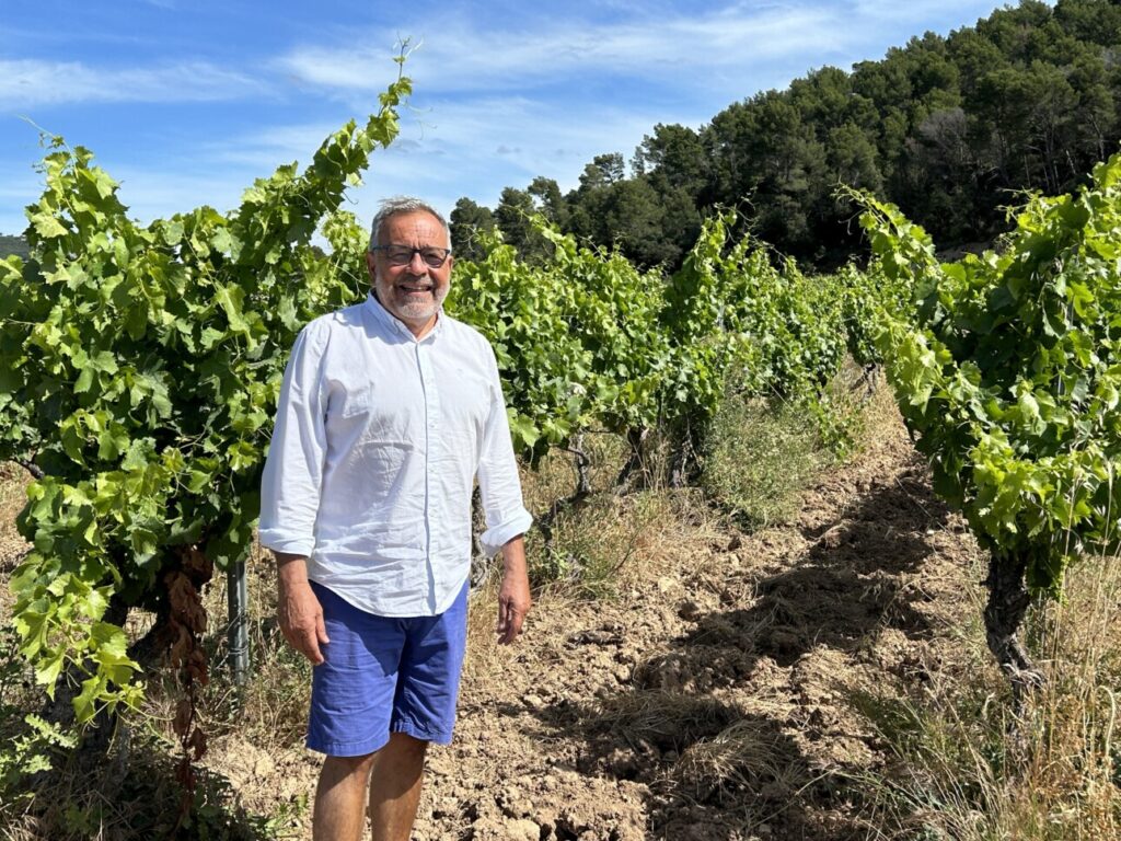 Mir Nezam, propriétaire du domaine du Dragon dans les vignes