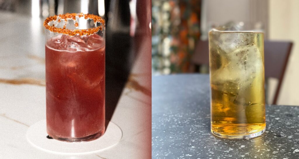 Le Paloma in Paris et le cocktail Fine à l'eau