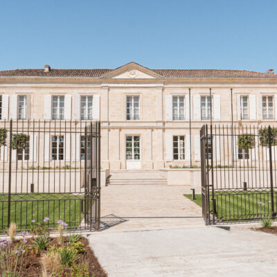 Façade du château Grand-Puy Ducasse, 5ème Grand Cru Classé de Pauillac