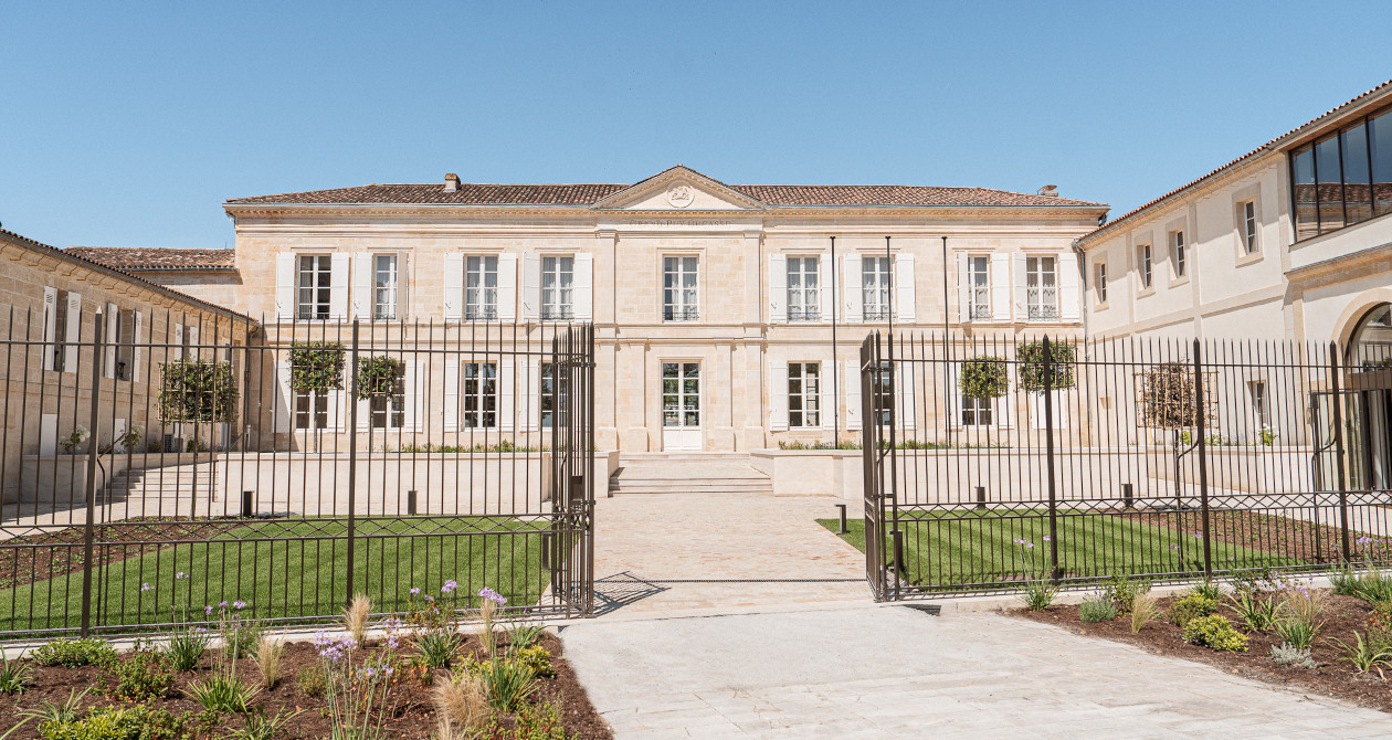 Façade du château Grand-Puy Ducasse, 5ème Grand Cru Classé de Pauillac