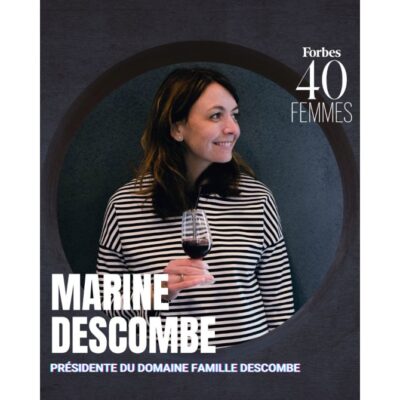 Marine Descombes, à la tête du Château Pougelon en Beaujolais, apparaît dans le classement des 40 femmes de l’année 2024 dans le magazine Forbes