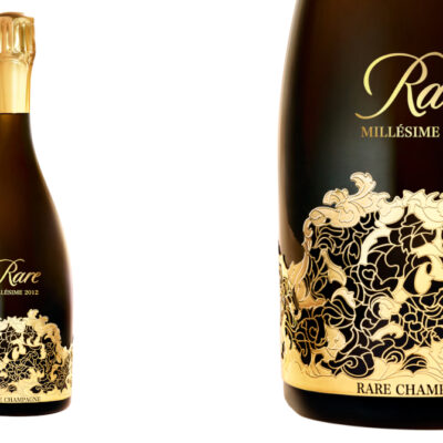 Bouteille Rare champagne, millésime 2012
