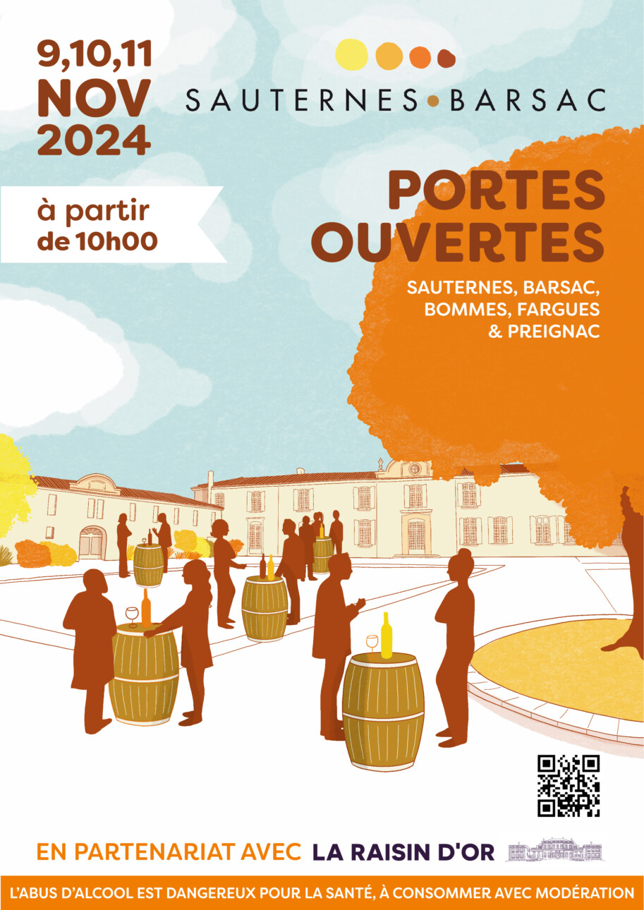 Affiche Portes ouvertes Sauternes et Barsac