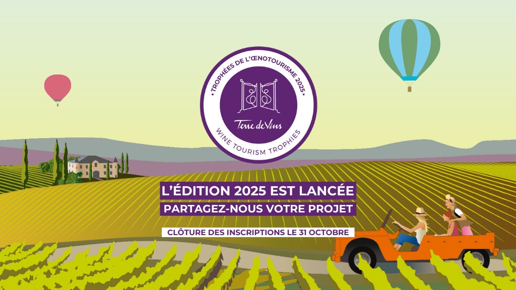 Trophées de l'Œnotourisme  2025 - Tentez votre chance !