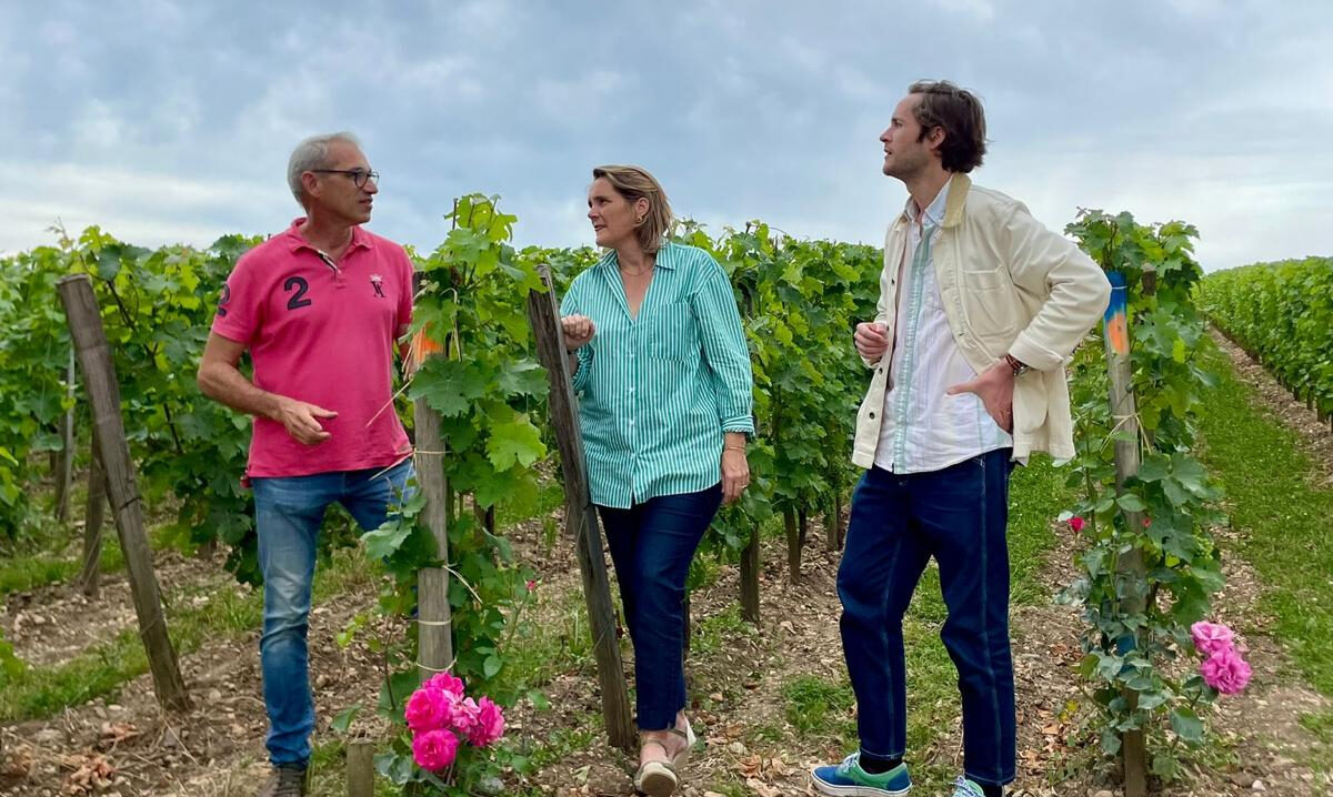 Mickaël Obert, Élise et Édouard de Bailliencourt, Château Gazin.