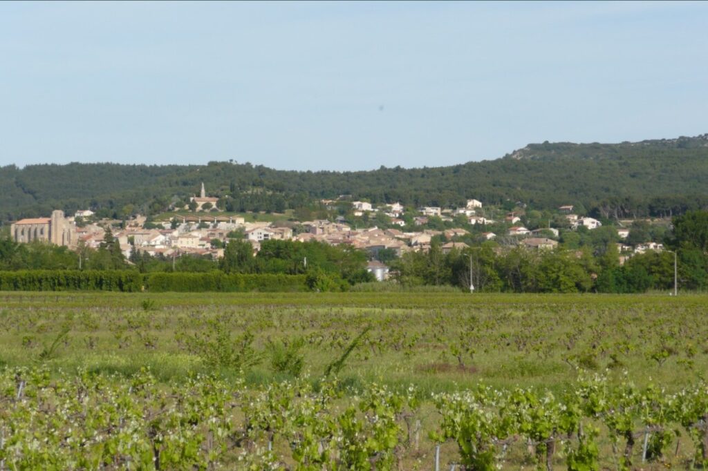 Vue sur Laudun-l'Ardoise