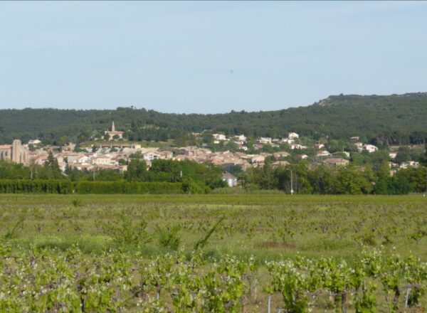 Vue sur Laudun-l'Ardoise