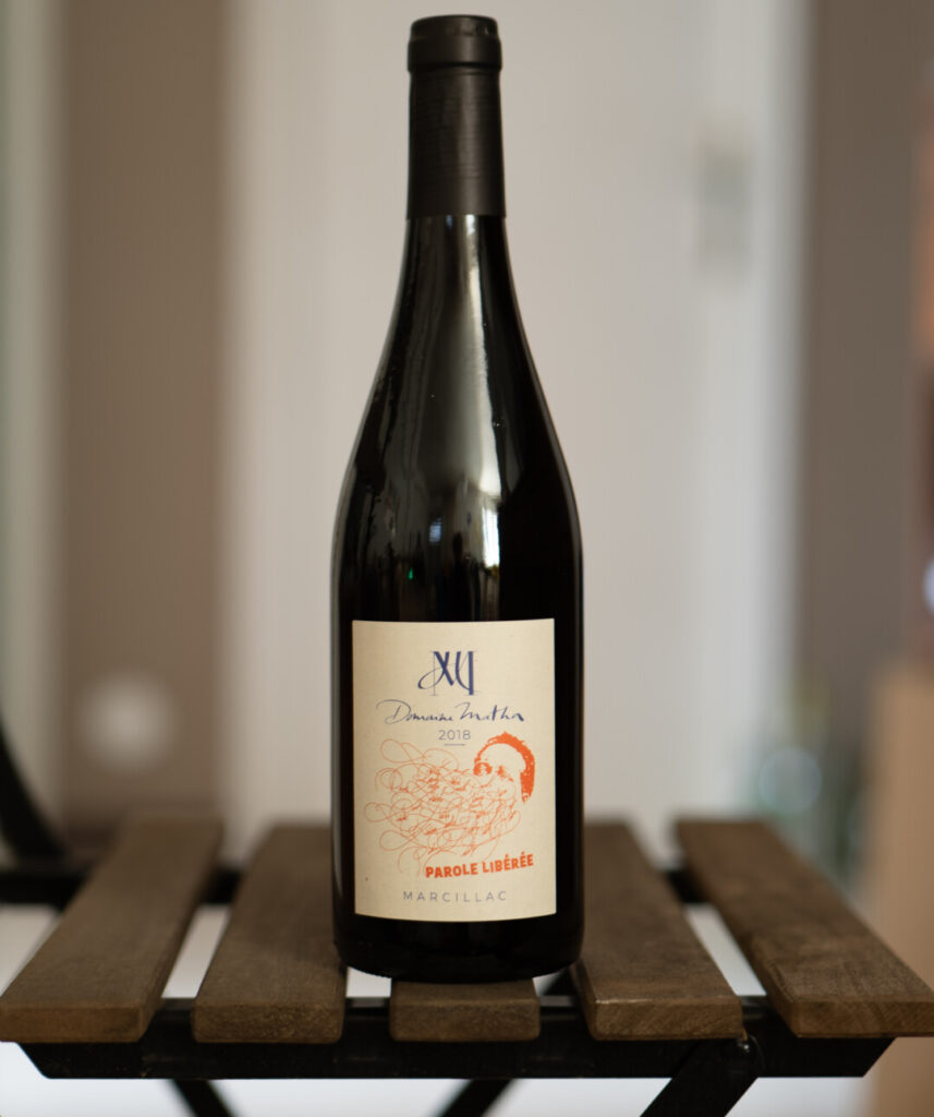 Domaine Matha, cuvée Parole Libérée 2018, en appellation Marcillac