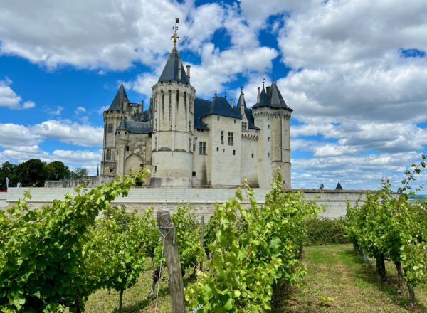 Château de Saumur en bord de Loire