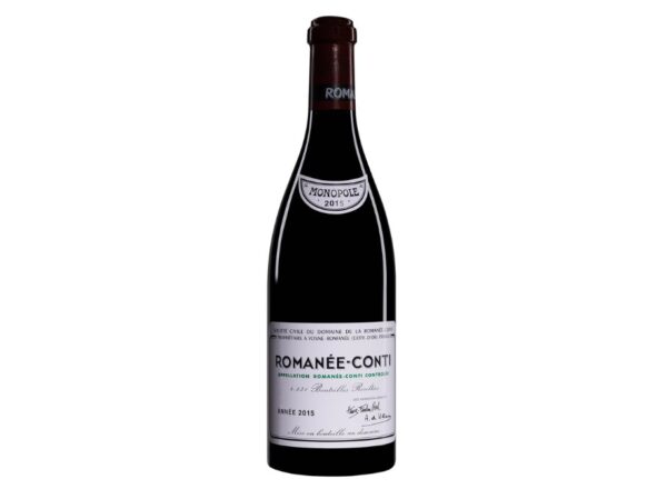 Bouteille de Romanée-Conti pour illustrer le réseau transnational de faussaires de Romanée-Conti démantelé