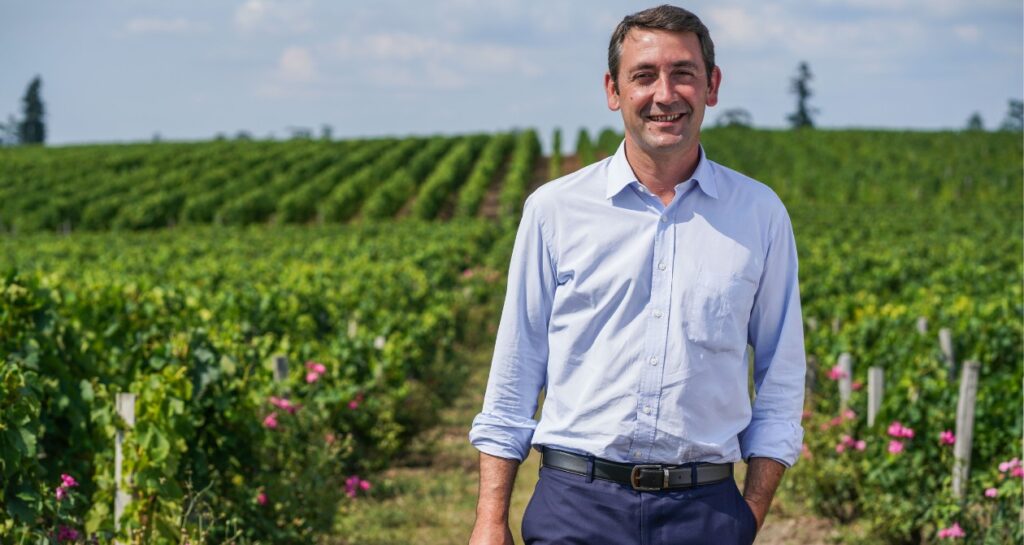 Frédéric Faye, directeur général du Château Figeac