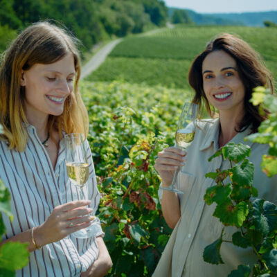 Constance Jablonski et Maggie Ferejean-Taittinger, fondatrices de French Bloom ©DR