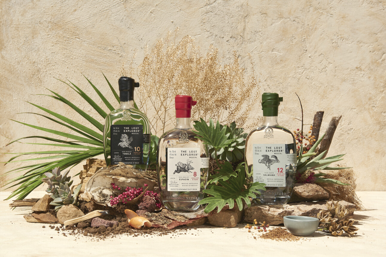 Le mezcal de la gamme The Lost Explorer