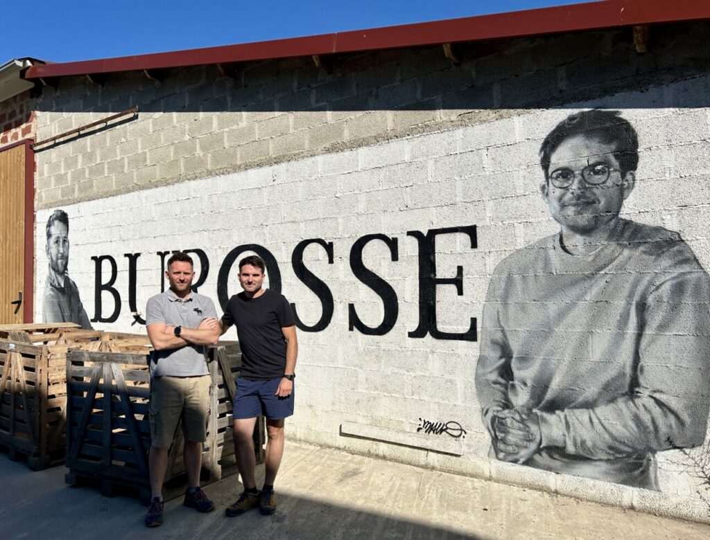 Rémi et Brice Mouton Domaine Burosse en cotes de gascogne