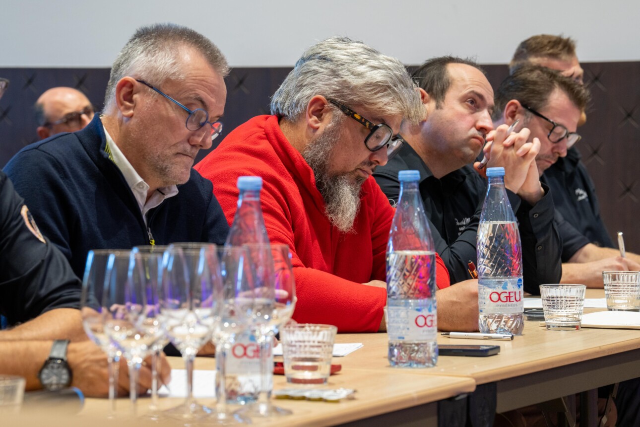 Jury du concours de meilleur caviste de France