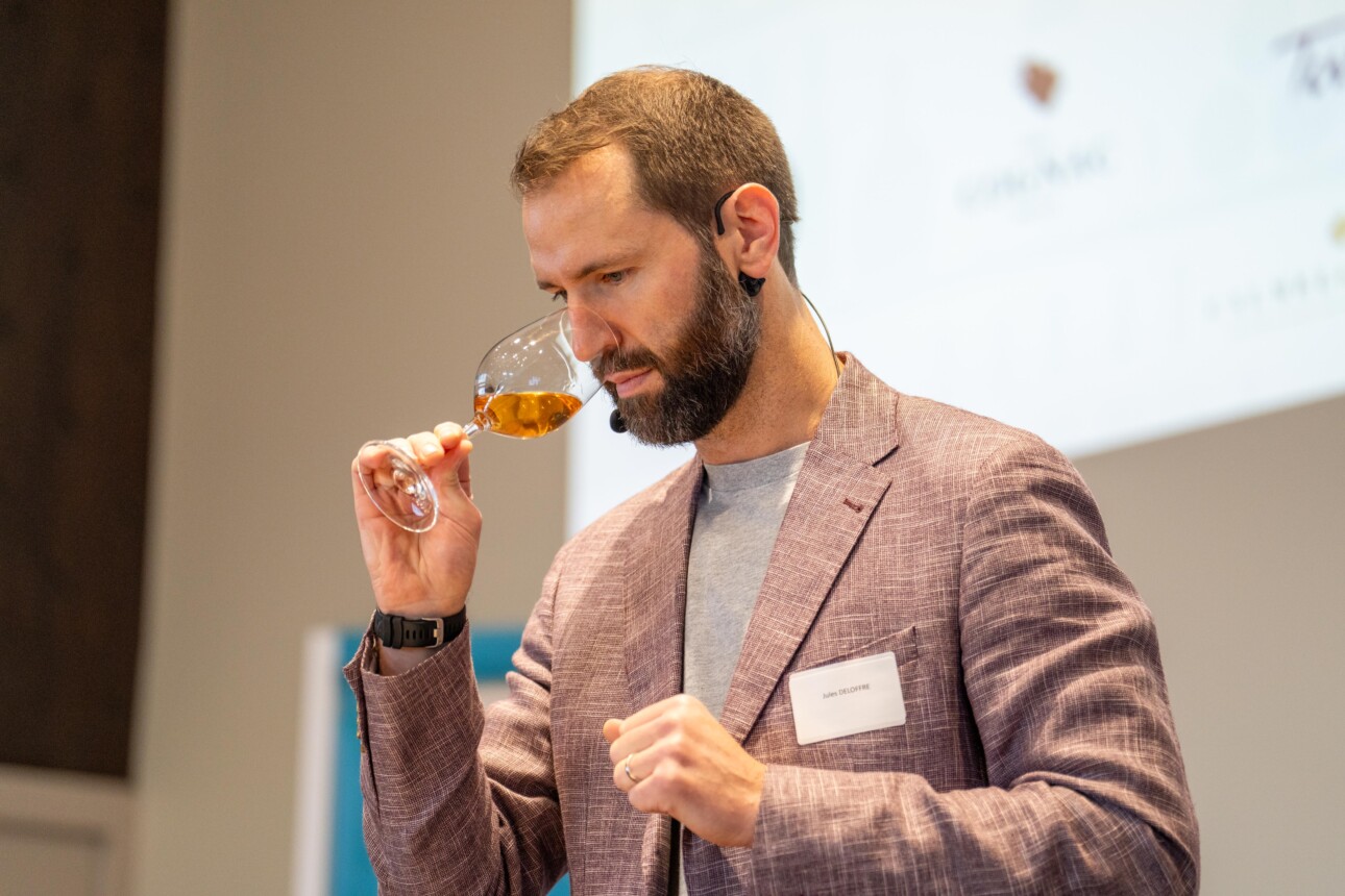 Candidat au concours du meilleur caviste de France