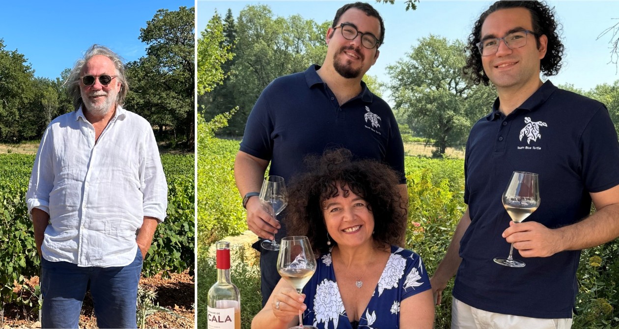 Le chef Joachim Splichal vient de vendre son domaine de Cala, à Brignoles, à la famille Crépin-Lanzarotto du château La Source. ©F. Hermine (photo de gauche)