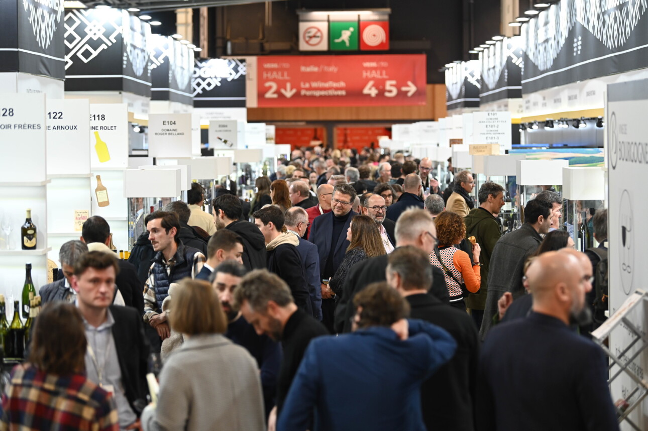 Allées du salon Wine Paris