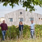 Caroline Artaud dans les vignes du château clerc milon animera une masterclass à Bordeaux Tasting