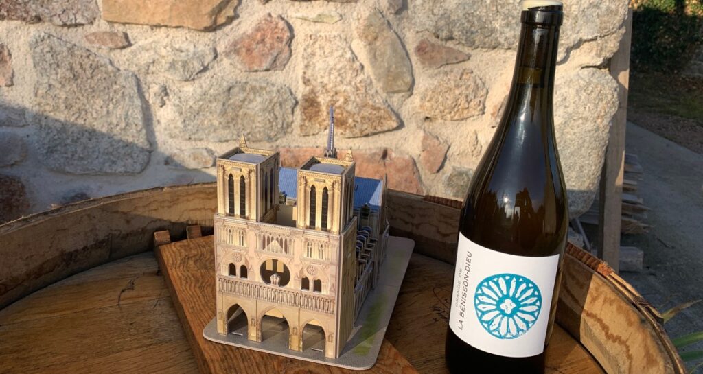 Le vin du domaine de la Bénisson-Dieu est le vin de Notre Dame