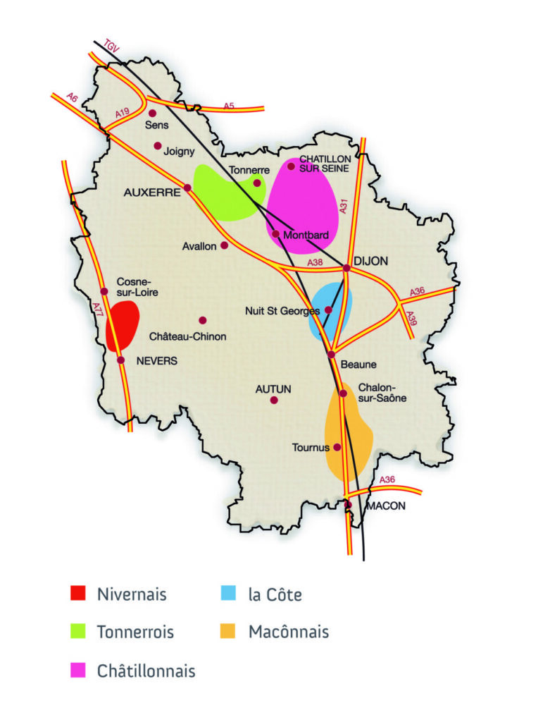 bassins crémants de bourgogne