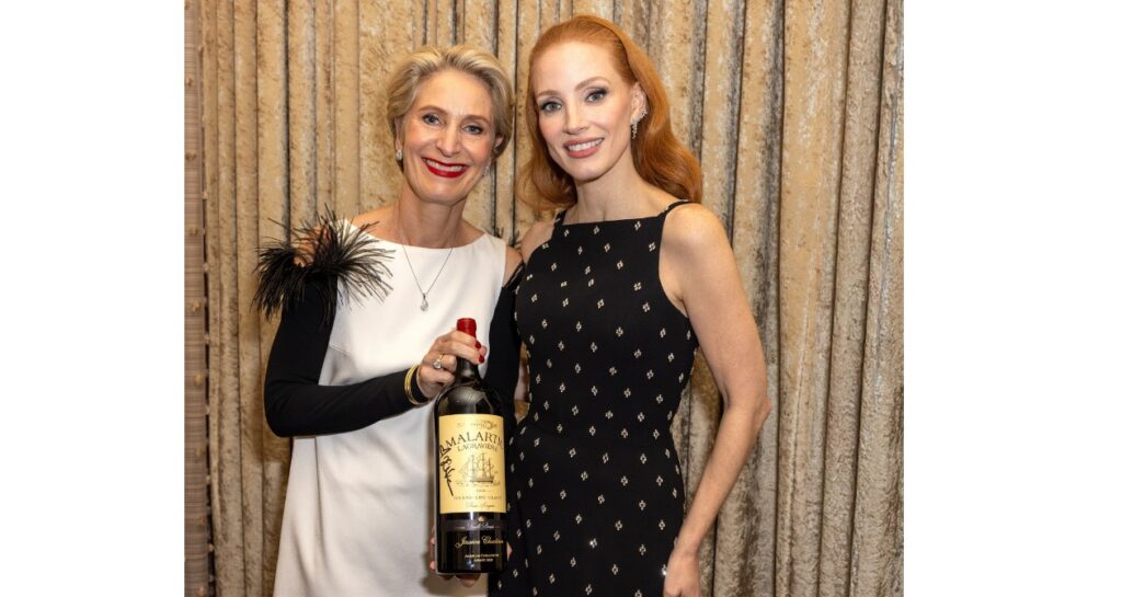 Jessica Chastain et Véronique Bonnie