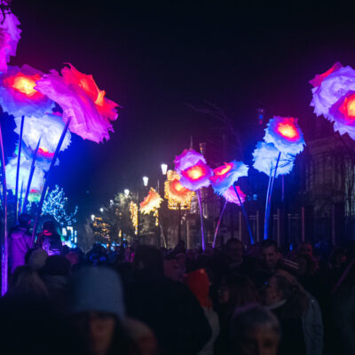 Illuminations de l'Avenue de Champagne à l'occasion des Habits de Lumière