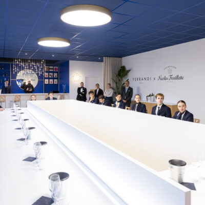 La nouvelle salle de dégustation de l'école Ferrandi Paris