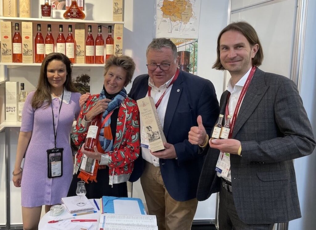 Florence Castare?de sur le salon Prowein en 2022