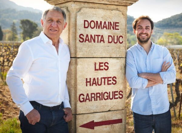 Yves et Benjamin Gras du domaine Santa Duc