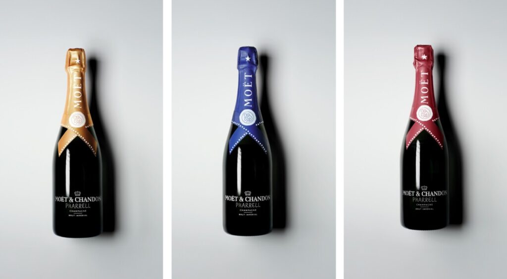 Moët & Chandon Pharrell Williams Limited Edition - Blue - Credits Anthony Seklaoui